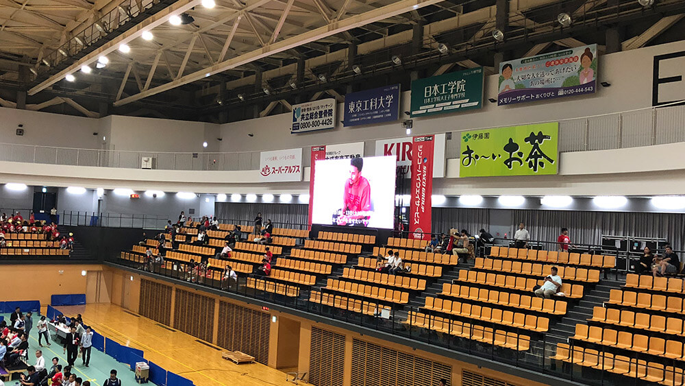 スポーツイベント(B.LEAGUE) | 大型屋内用LEDビジョンレンタル